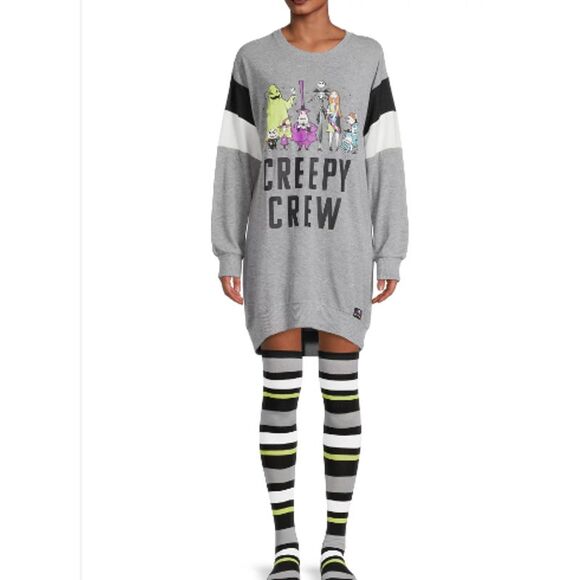 Disney's Nightmare Before Christmas Crew Women plus Sleep tunic sleep size 2x - Picture 4 of 15